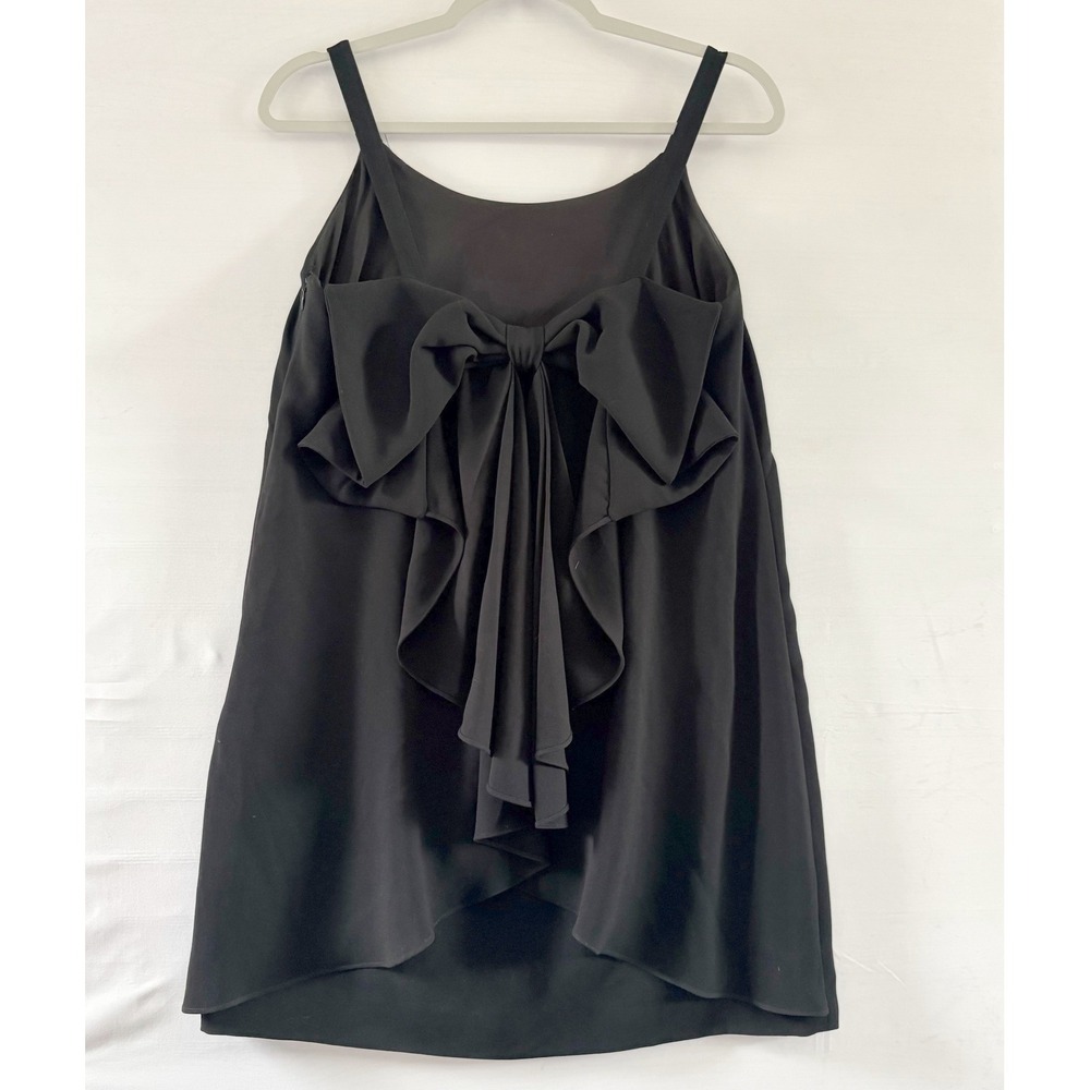 Club Monaco‎ Womens Black Ruffle Side Mini Dress Size 4 295517241002